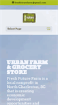 Mobile Screenshot of freshfuturefarm.org